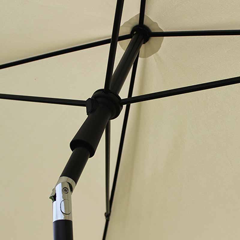 ร่มเหล็กสี่เหลี่ยมผืนผ้ากับเอียง GP1902-2